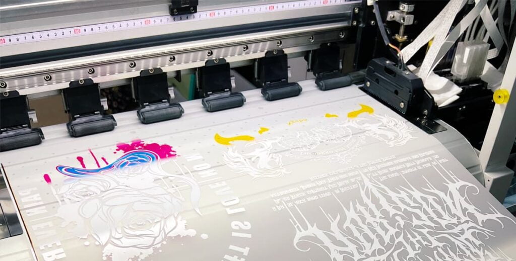 Proses Cetak Desain Sablon DTF