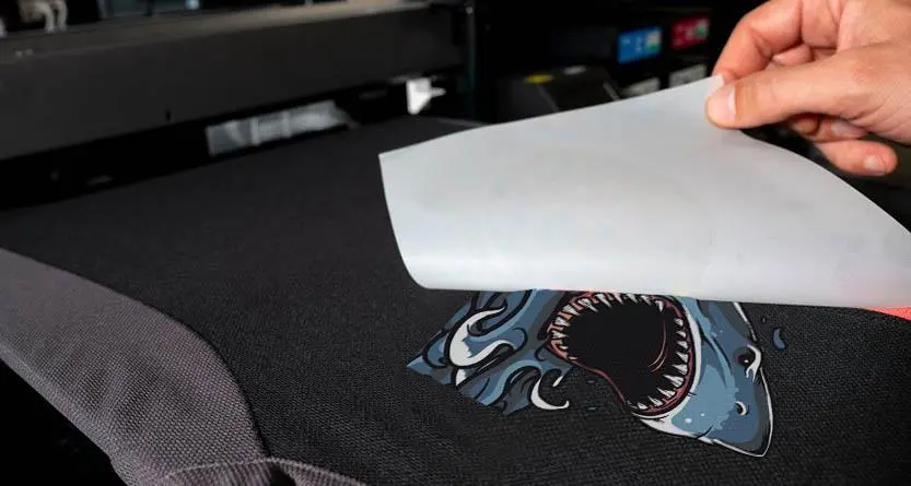 Proses cetak DTF Printing