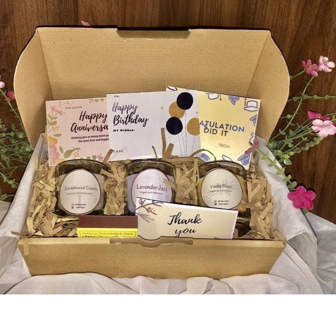Hampers lebaran Lilin Aromaterapi
