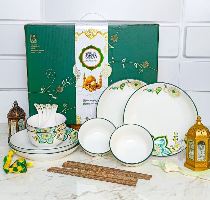 Hampers lebaran Piring dan Perlengkapan Makan