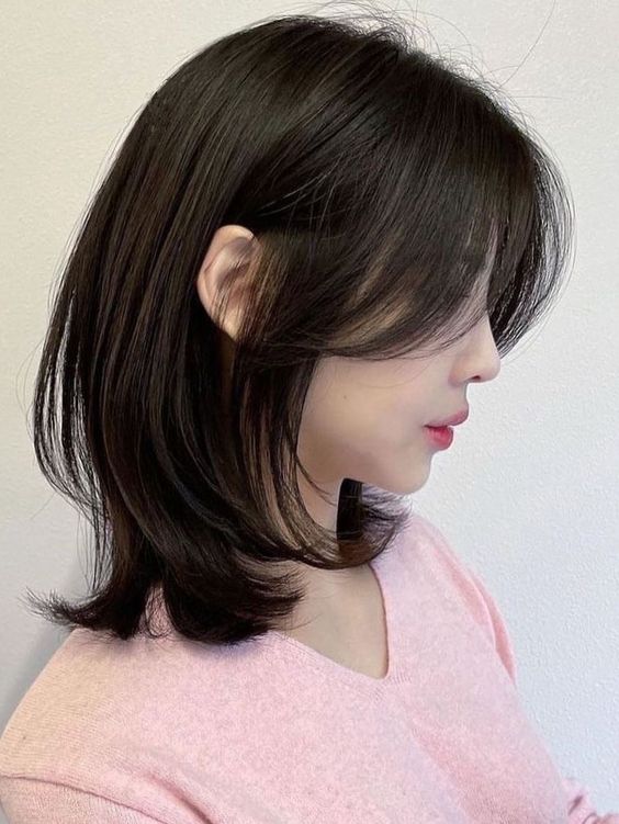 Model rambut wanita wajah bulat