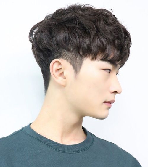 Potongan rambut pendek pria korea